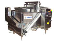 Semi-auto gas frying machine