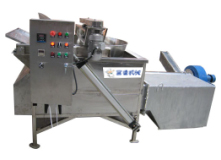 Semi-auto coal frying machine