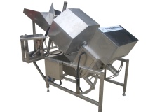Octagonal-style powder machine