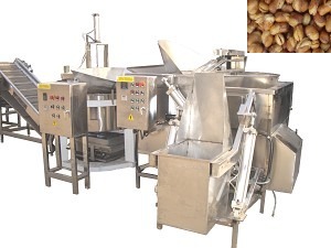 Beans fried semi-automatic production line