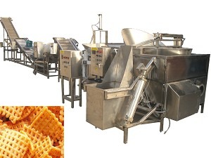 Fried rice crust semi-automatic production line